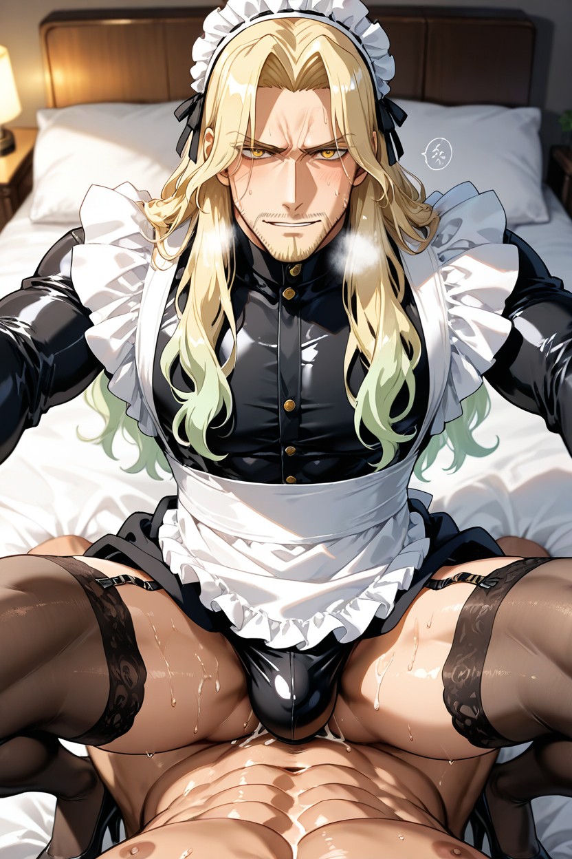 Male, Vlad Iii Fgo, 몸에 딱 맞는 옷 게이 AI 야짤