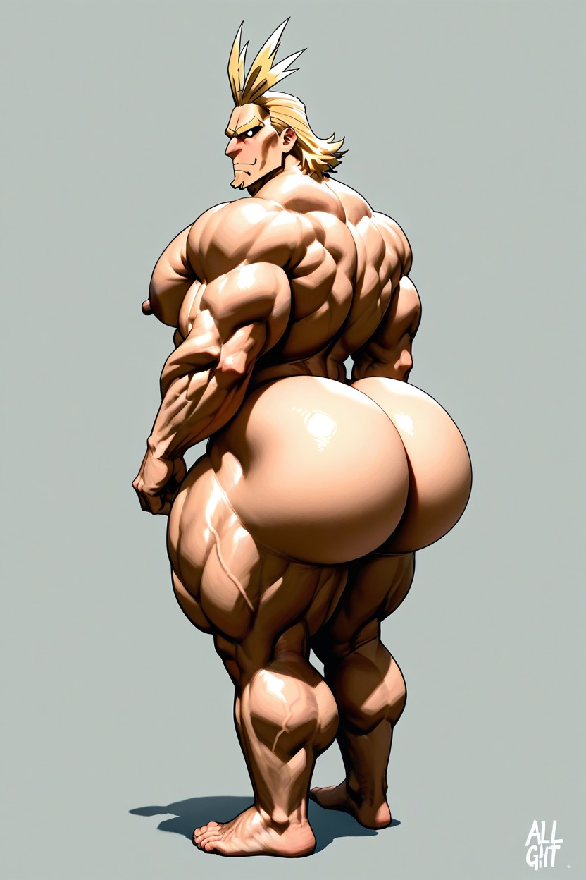 Naked, Colossal Ass, All Might AI同性恋黄片
