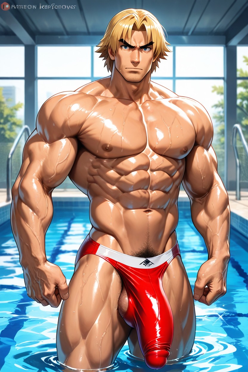 Jock, Blond Hair, 運動型 AI同性戀黃片