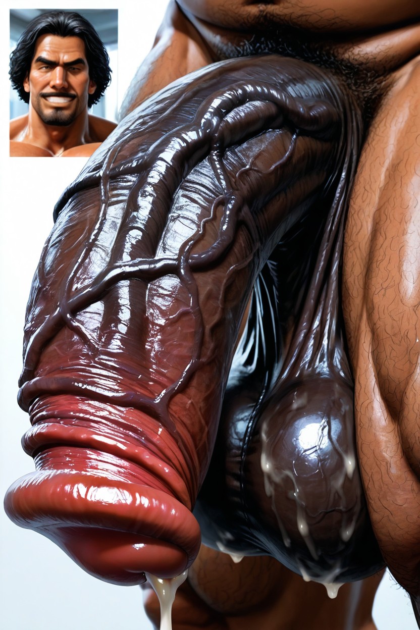 Photorealism, Appleshaped Glans, Massive Glans Porno IA Gay