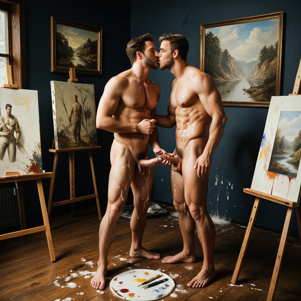 18+, Correct Anatomy, Only Men AI同性恋黄片