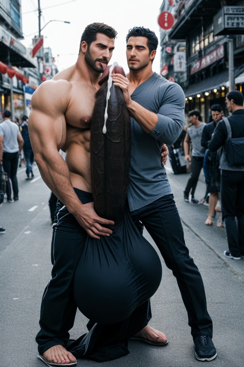 Extreme Pleasure, Cock Bigger Than Body, Hugging AI同性恋黄片