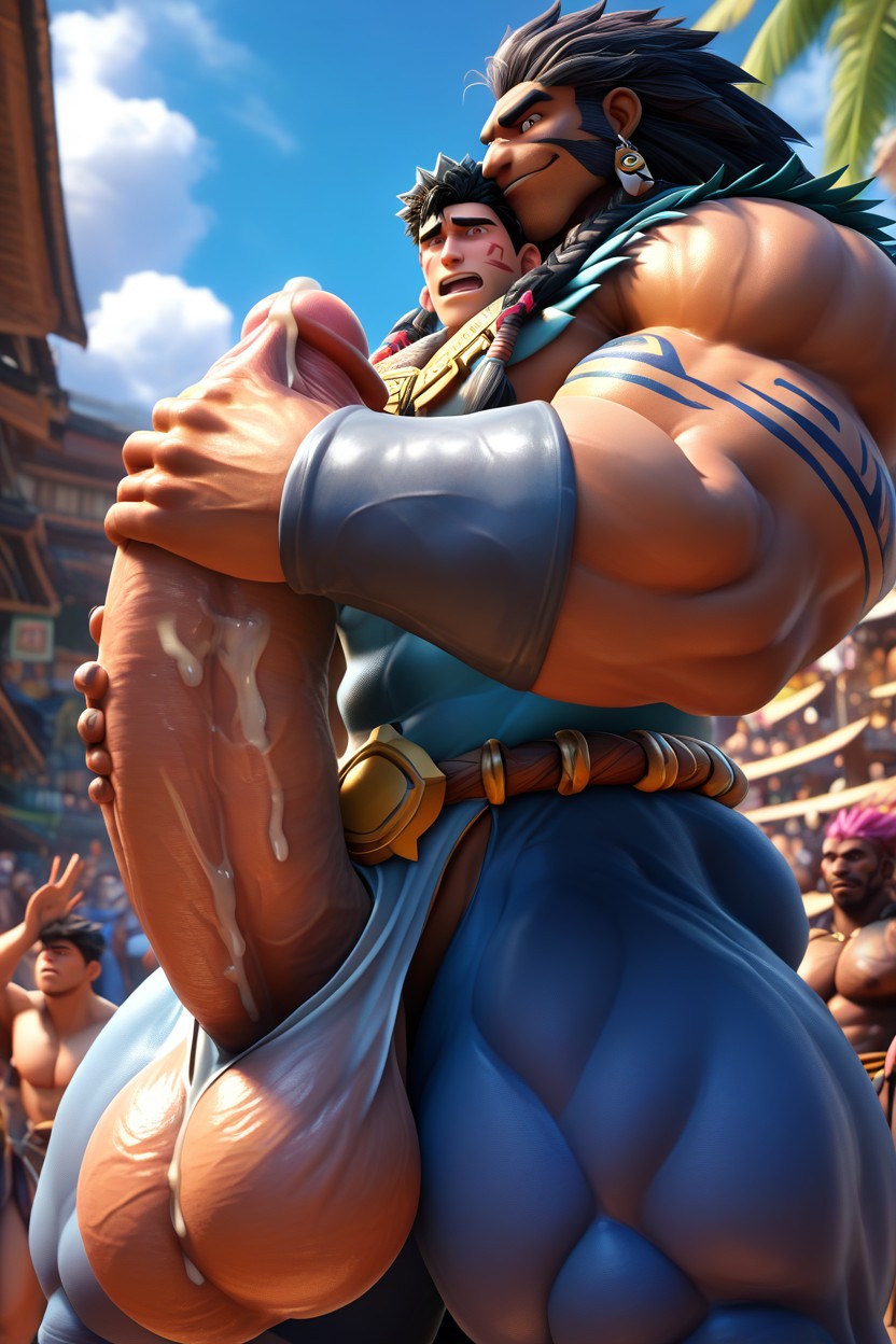 Only Men, Penis Base Is Realistically Attached To Crotch, Hyper Excess Cum AI同性戀黃片