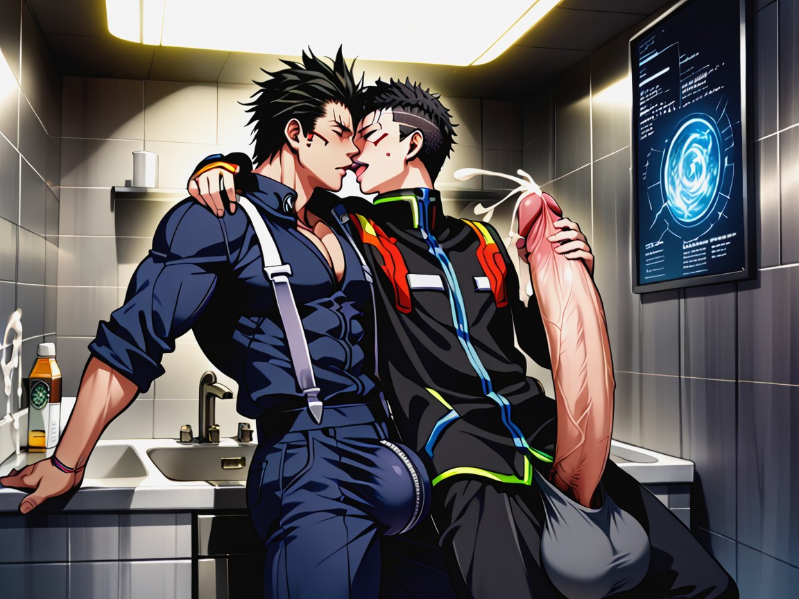 Cyberpunk, Cock Bigger Than Body, 18+ AI同性戀黃片