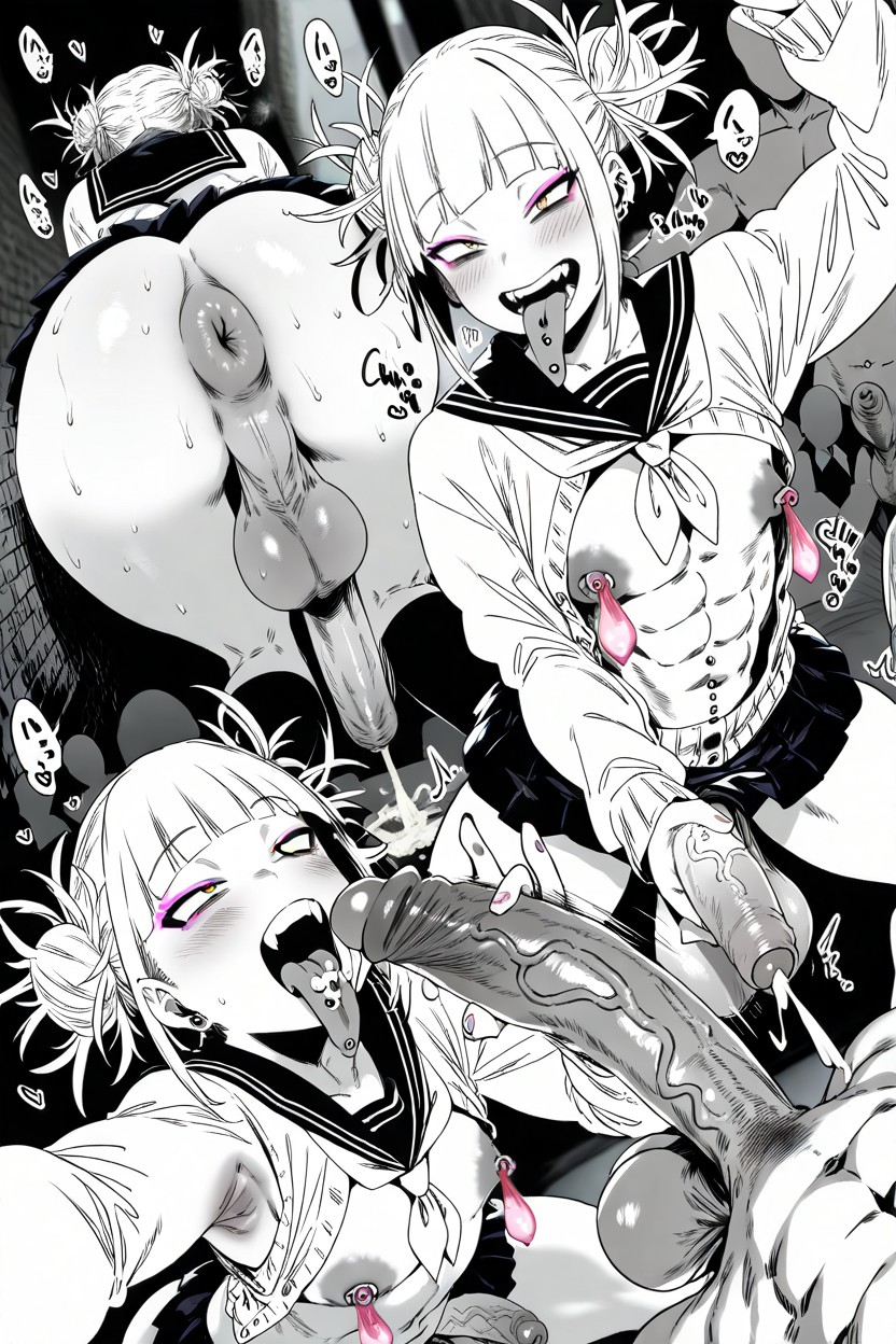 Faceless Crowd, Tongue Piercing, Cardigan AI同性恋黄片