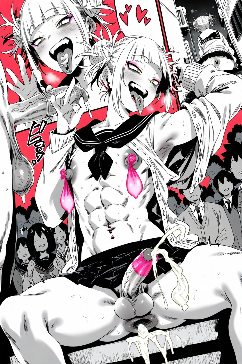 Midriff Exposure, Uncensored, Hyper Balls AI Gay Porn