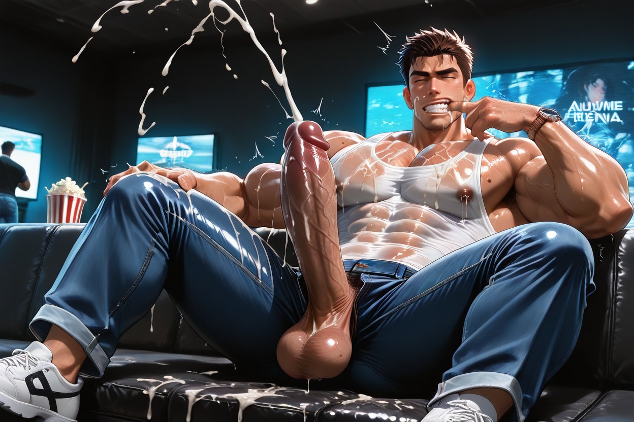 Cum On Arms, Wristwatch, Hairy Body AI同性恋黄片