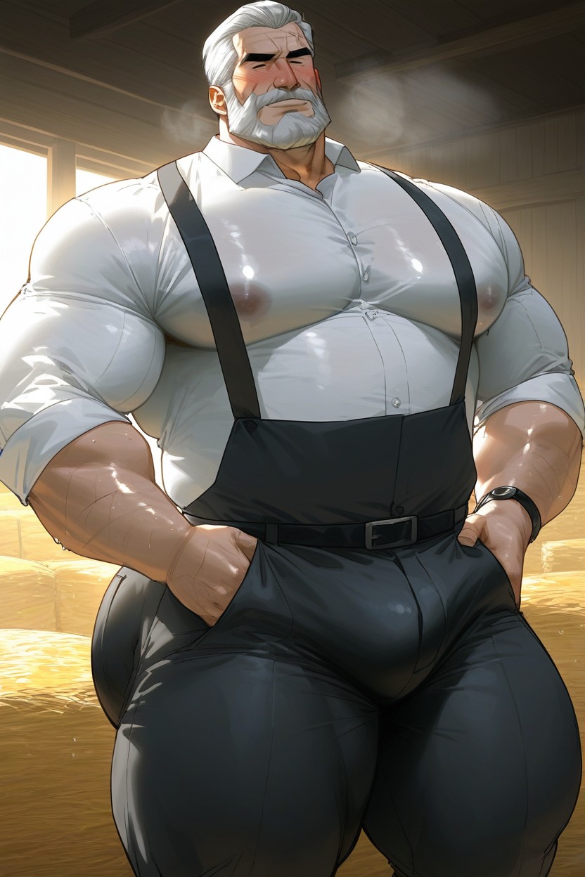 Huge Thighs, Thick Hips, Colossal Swolle AI同性戀黃片