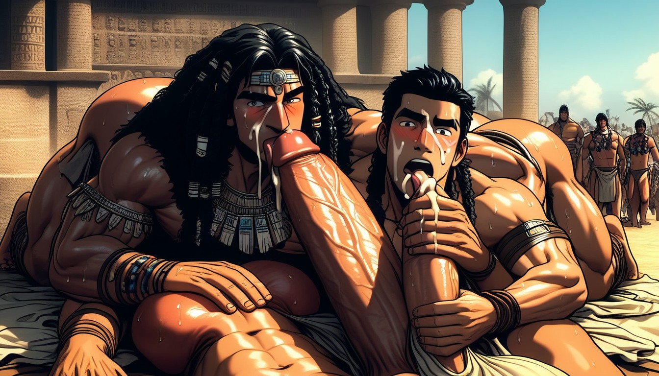 Mythical, En Sueur, Hq Porno IA Gay