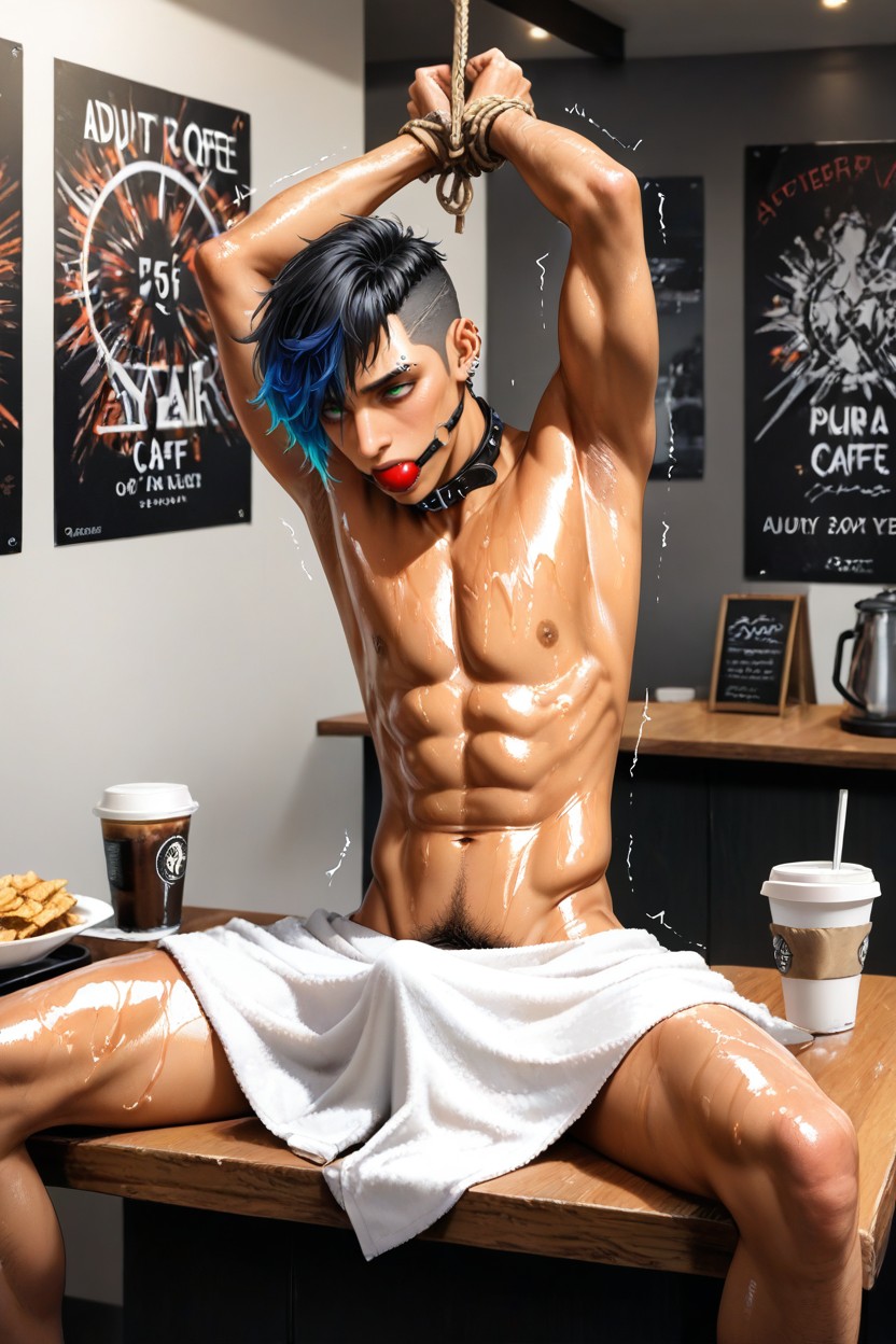 Solo, Photorealistic, Punk AI同性戀黃片