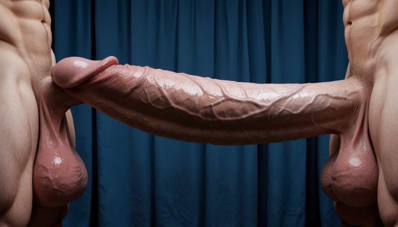 Mushroomshaped Cock, Thick Glans, Hdr Porno IA Gay