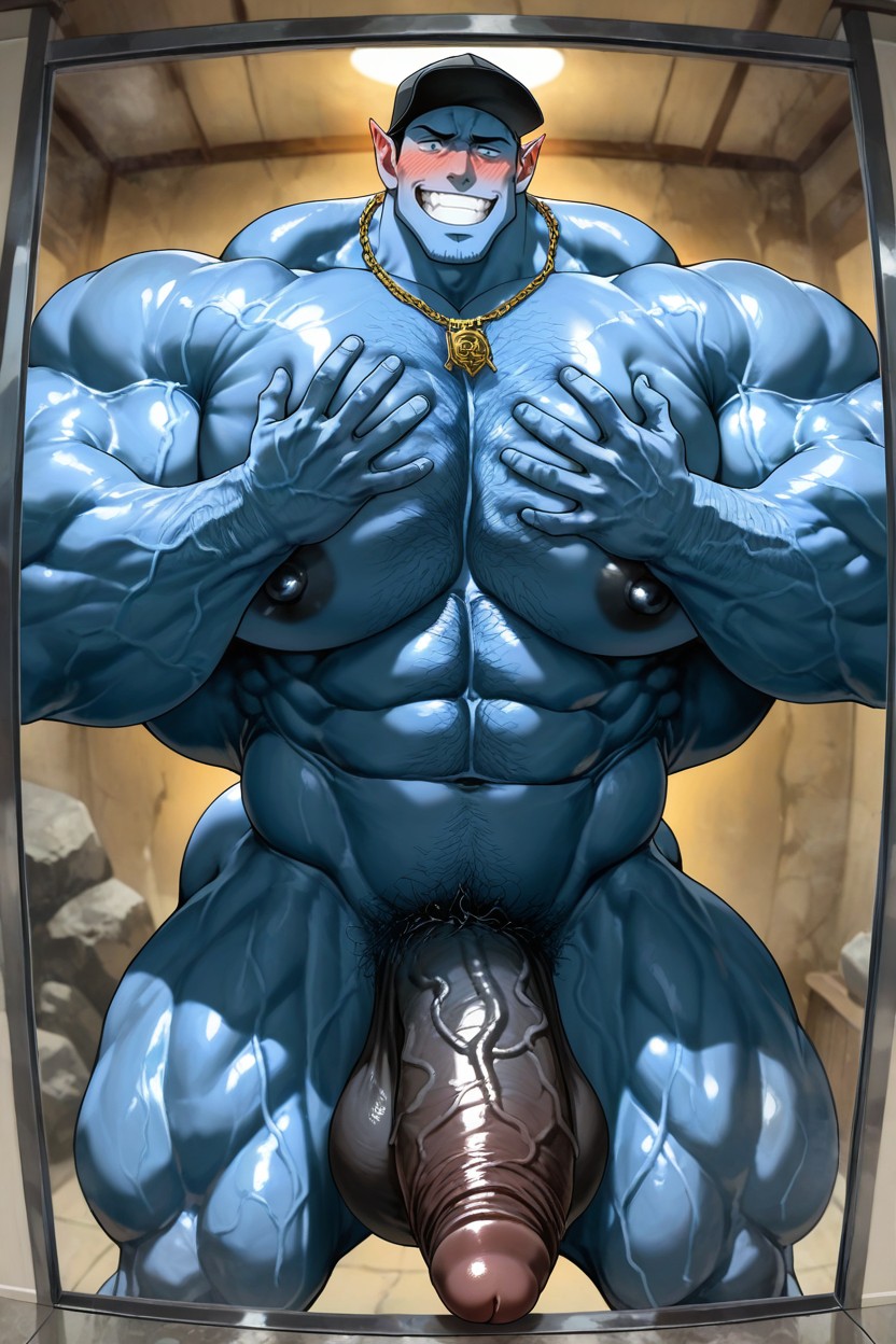 Pointy Ears, Pubic Hair, Bubble Butt AI Gay Porn