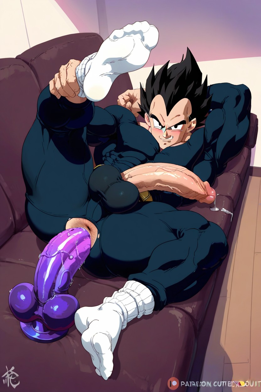側躺, Spreading Legs, Heavy Breathing AI同性戀黃片