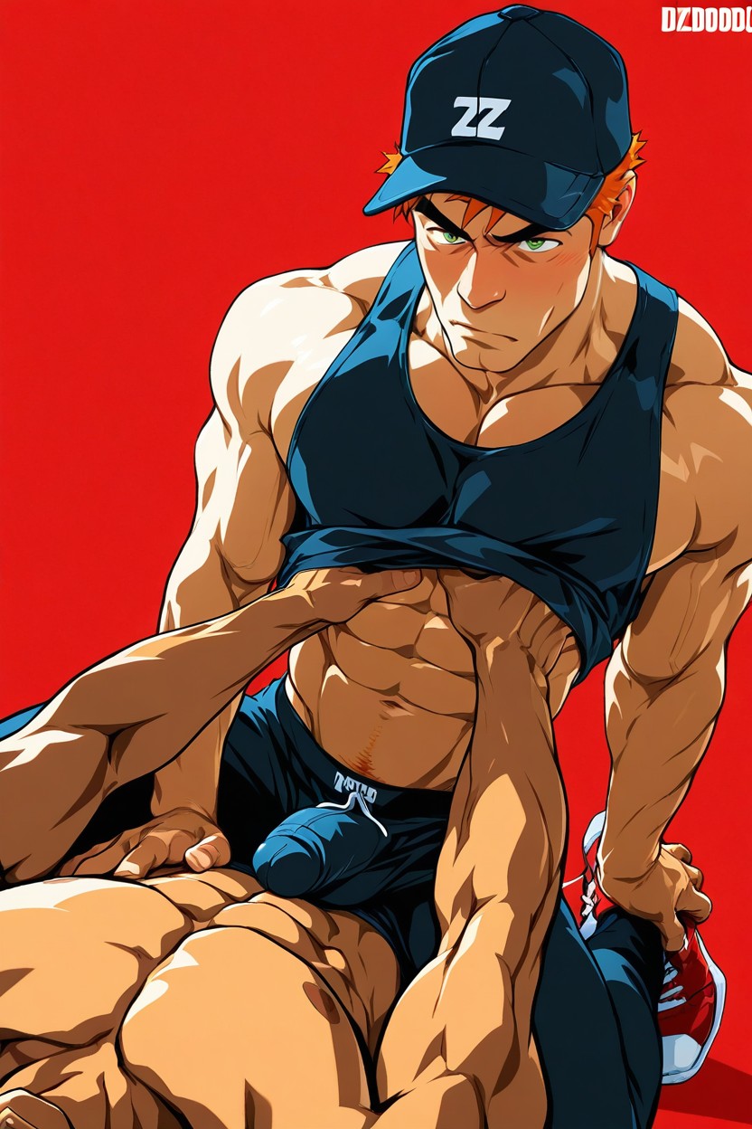 Red Shoes, Male, Nyuudles Art Style AI同性戀黃片