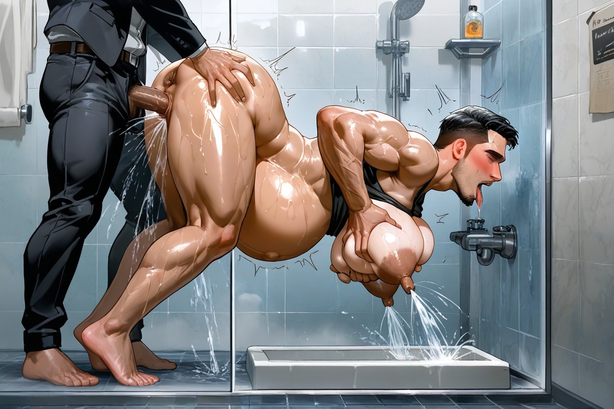 Squirting From Vaginal Urethra, Soft Skin, His Vagina Licked Porno IA Gay