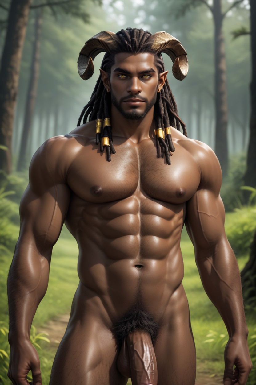 Africana, Pointed Ears, And Thighs He Has Dreadlocks Porno gay IA