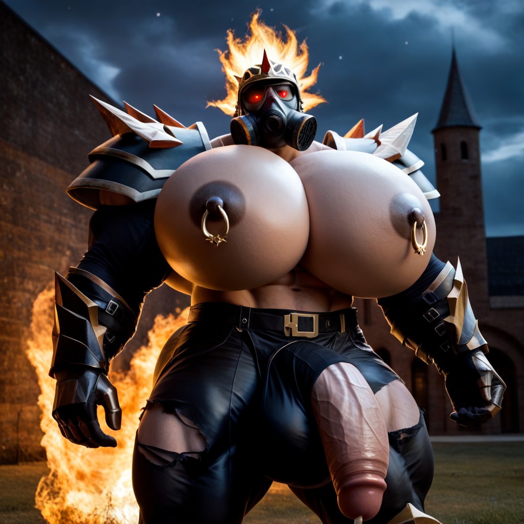 25+, Extremely Large Ass, Wide Angle AI Gay Porn