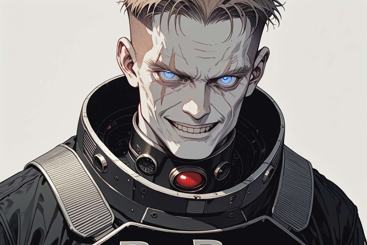 Wearing Spacesuit Collar, Steppe, Dry Grass AI Gay Porn
