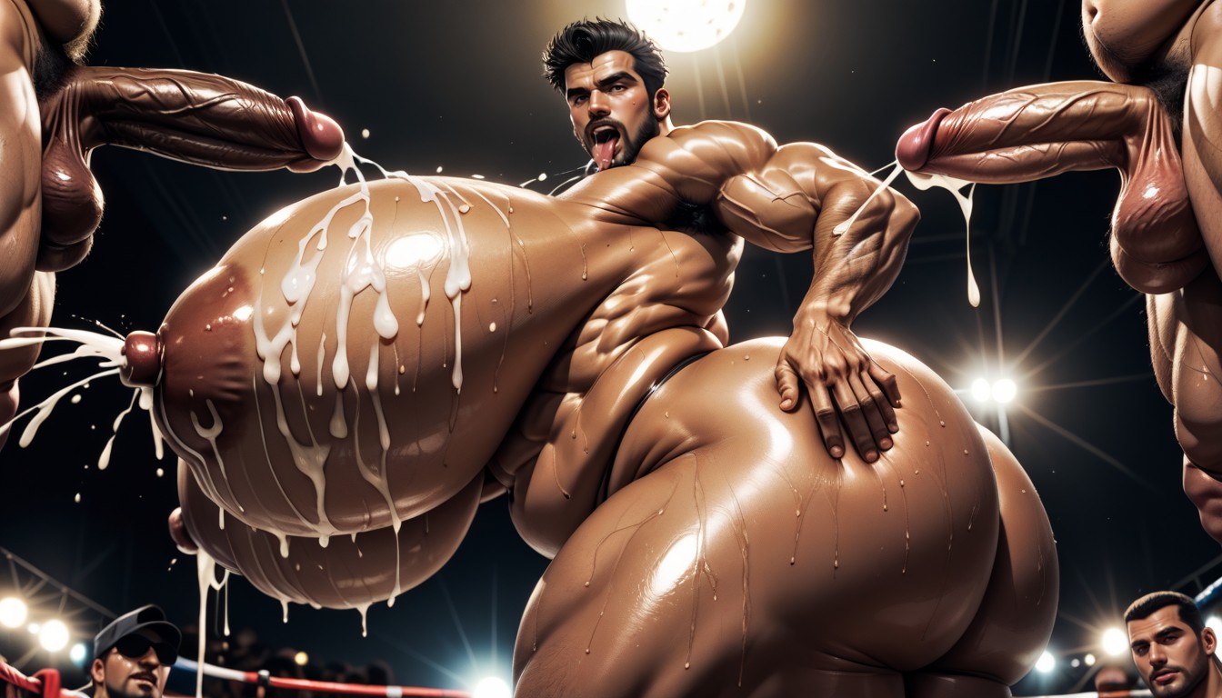 Bottom Up, Sideburns, Wide Angle AI Gay Porn