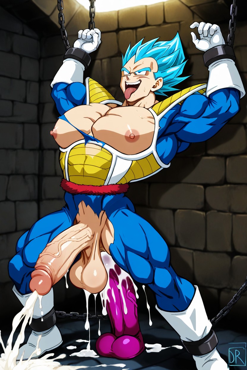 Abs, Big Saggy Balls, Muscular Body AI Gay Porn