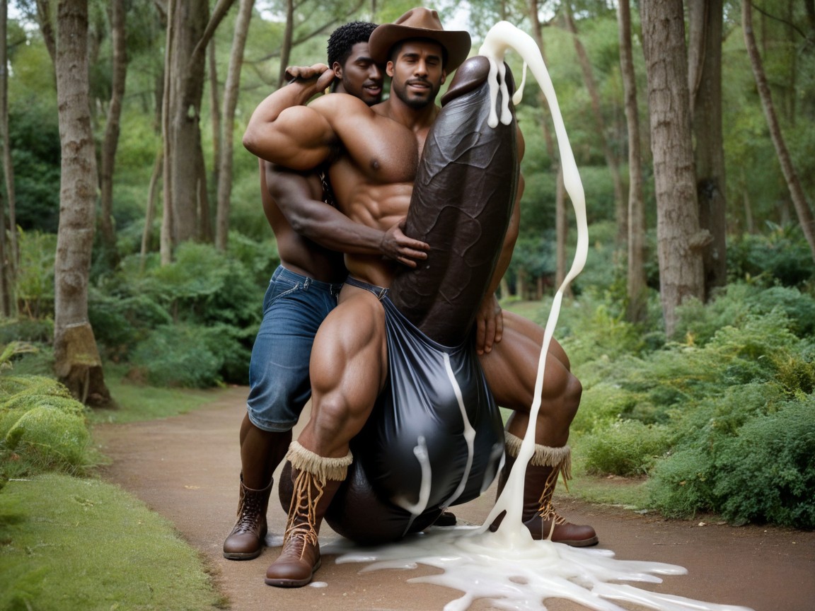 Nature, Extreme Pleasure, Men Watching AI Gay Porn