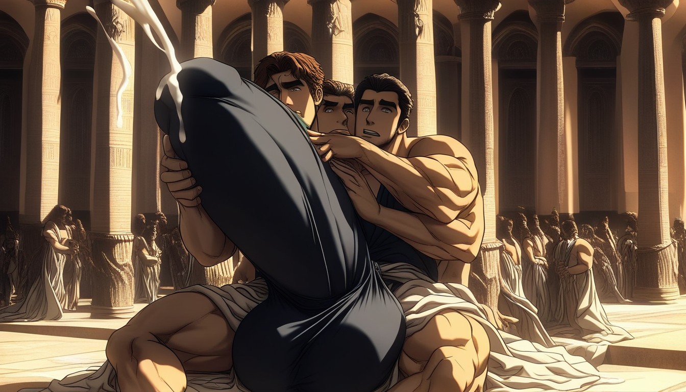 Roman, Movement Lines, Hugging AI同性恋黄片