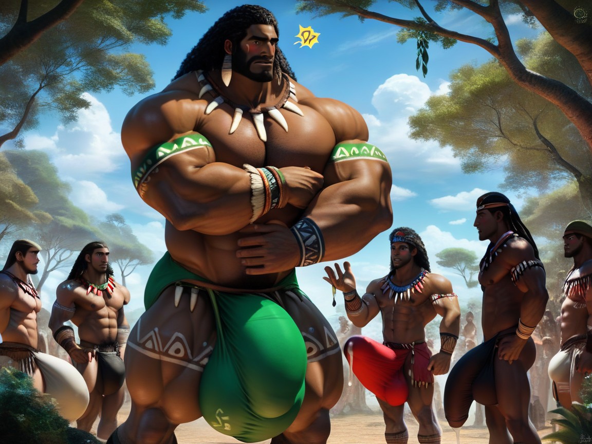 Skinny, Clearly Seperate Distinct Bodies, Correct Anatomy AI Gay Porn
