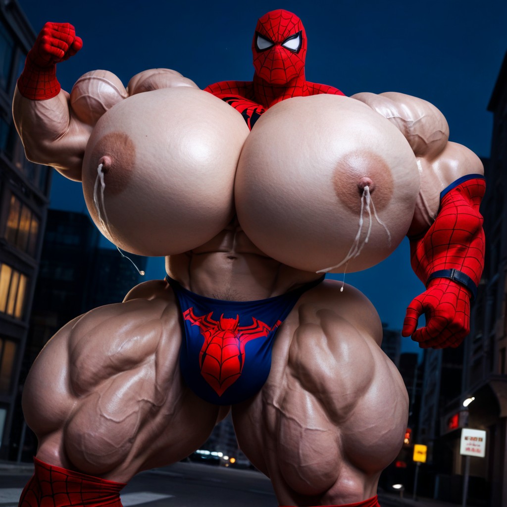 Muscular, Cosplay, Angry AI Gay Porn
