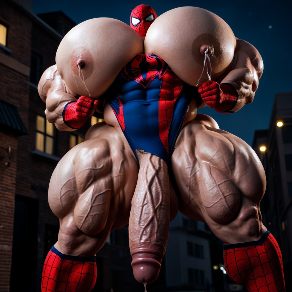Bottom Up, Angry, Muscular AI Gay Porn