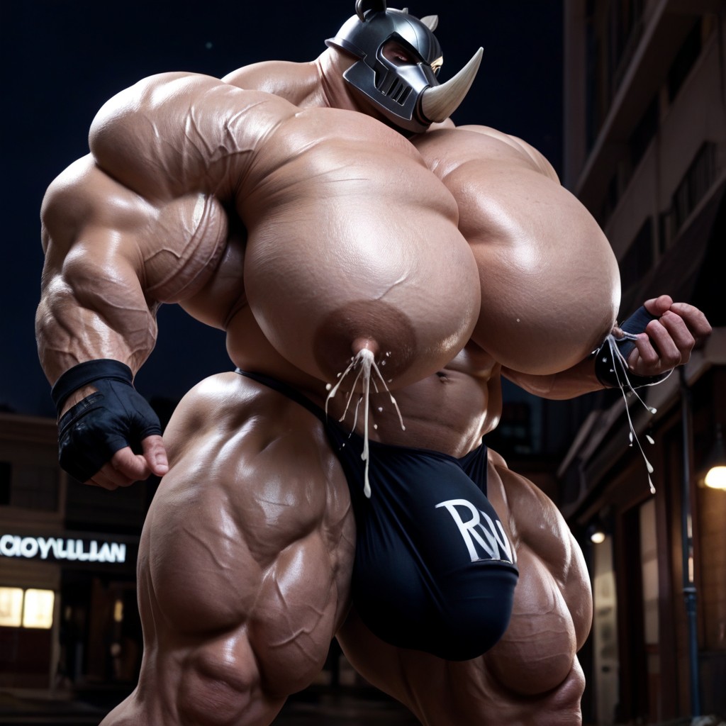 Wide Angle, Extremely Large Ass, Cosplay AI Gay Porn