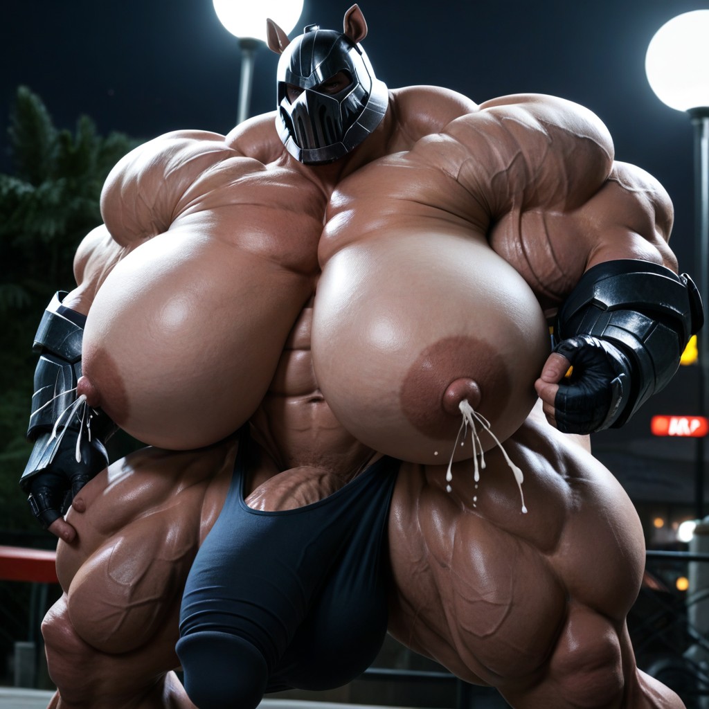 Cosplay, Extremely Large Ass, Angry AI Gay Porn