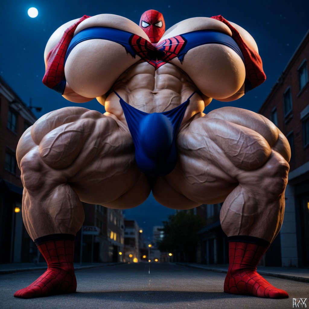 25+, Full Body, Extremely Large Ass AI Gay Porn