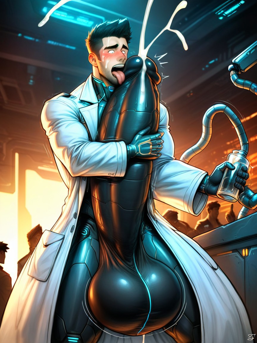 Hq, Massive Ass, Embarassed AI Gay Porn