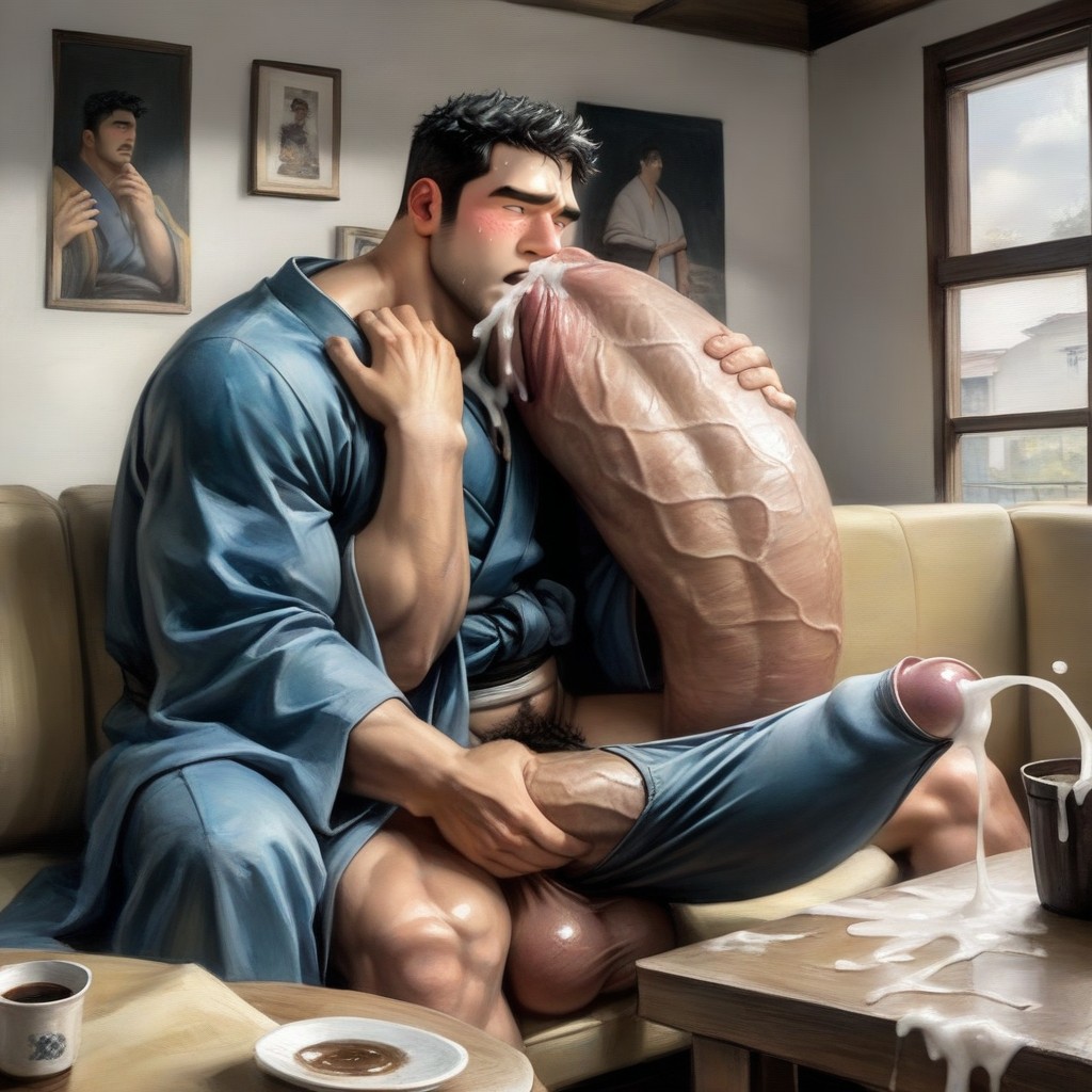 Thong, Correct Anatomy, Hq AI Gay Porn