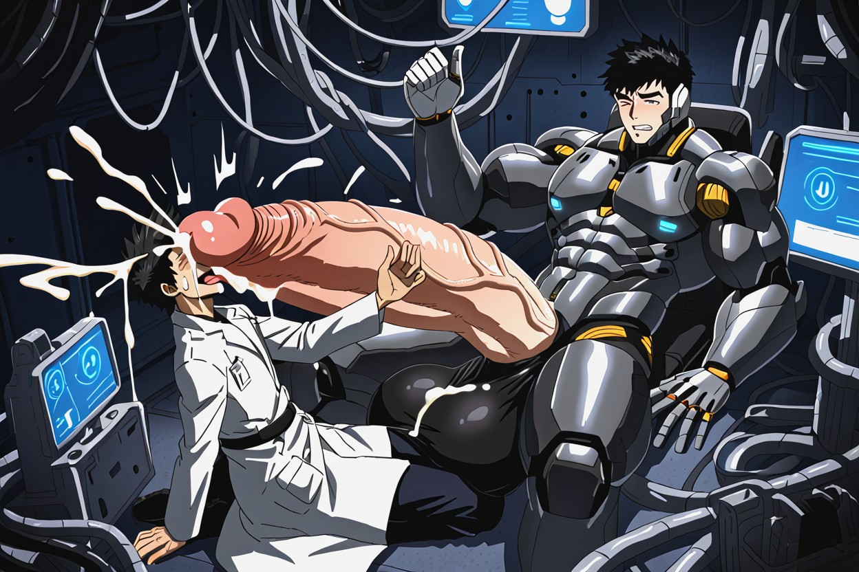 Hq, Precum On Tip, Hugging ゲイAIポルノ