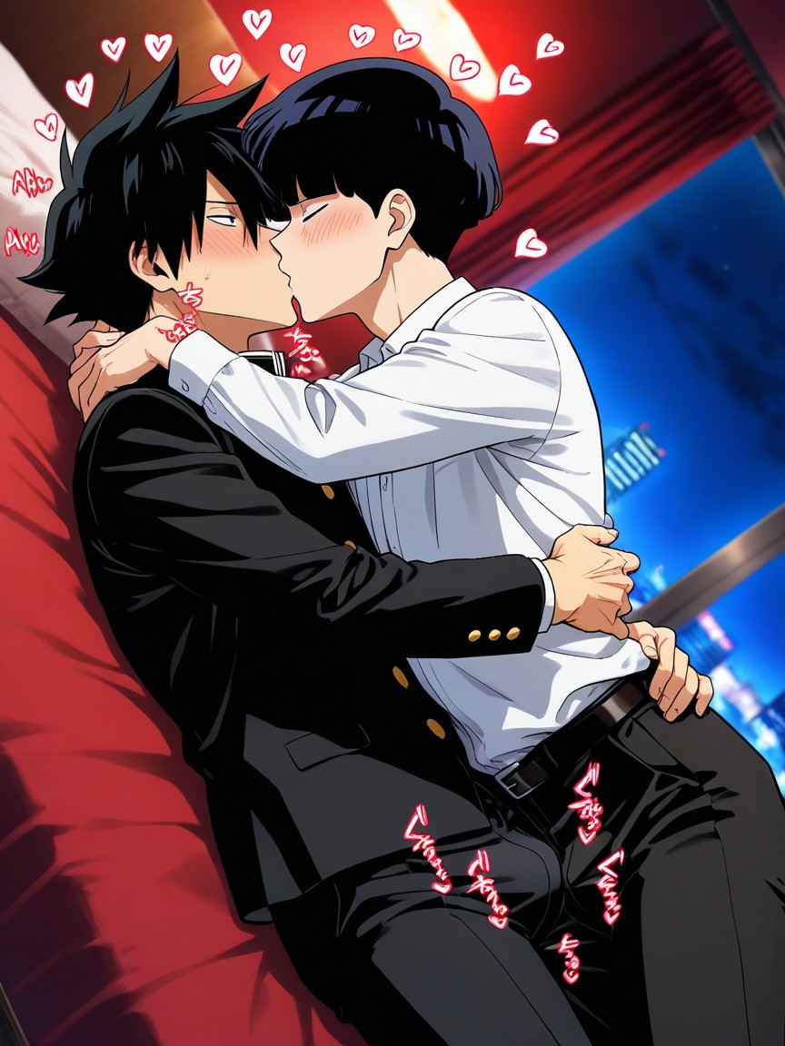 Japanese Moaning Sound Effect Large, Eye Contact, Night 게이 AI 포르노