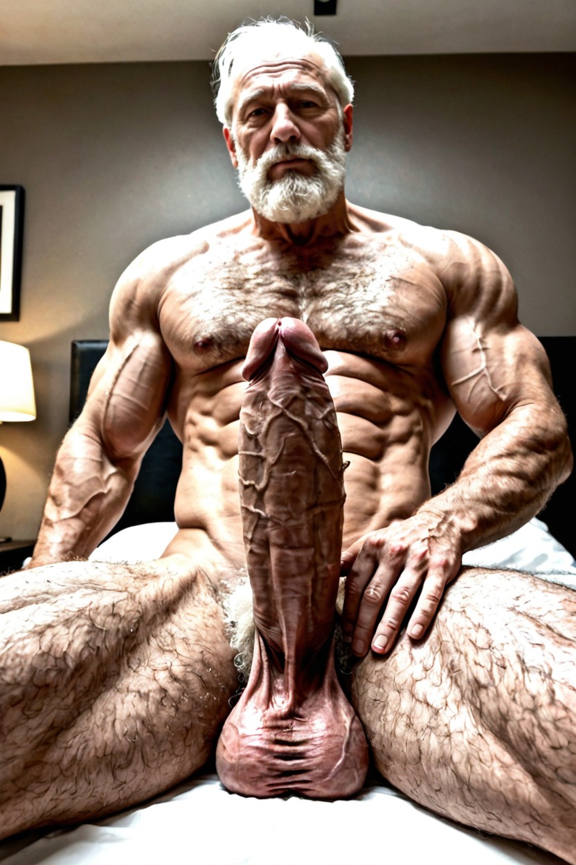 Veiny Penis, Huge Sagging Balls, + 게이 AI 포르노