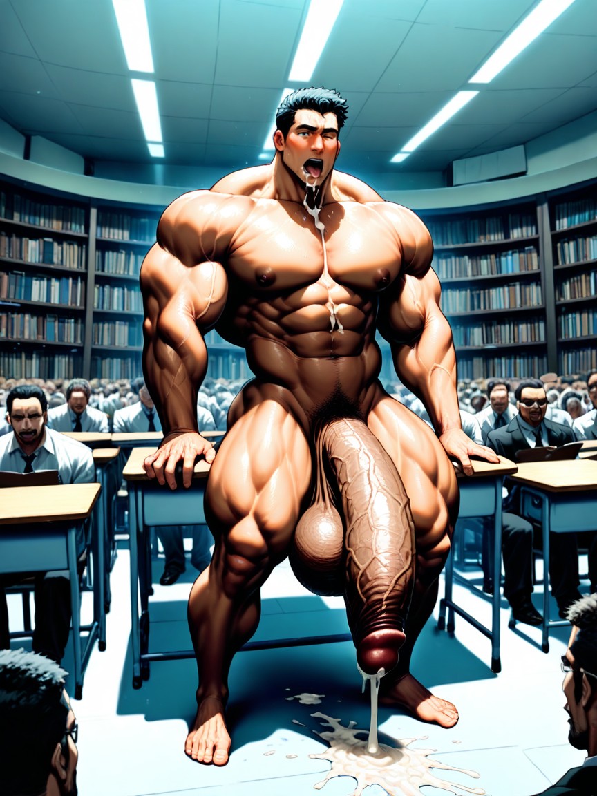 Only Men, Clearly Seperate Distinct Bodies, Gay AI Gay Porn