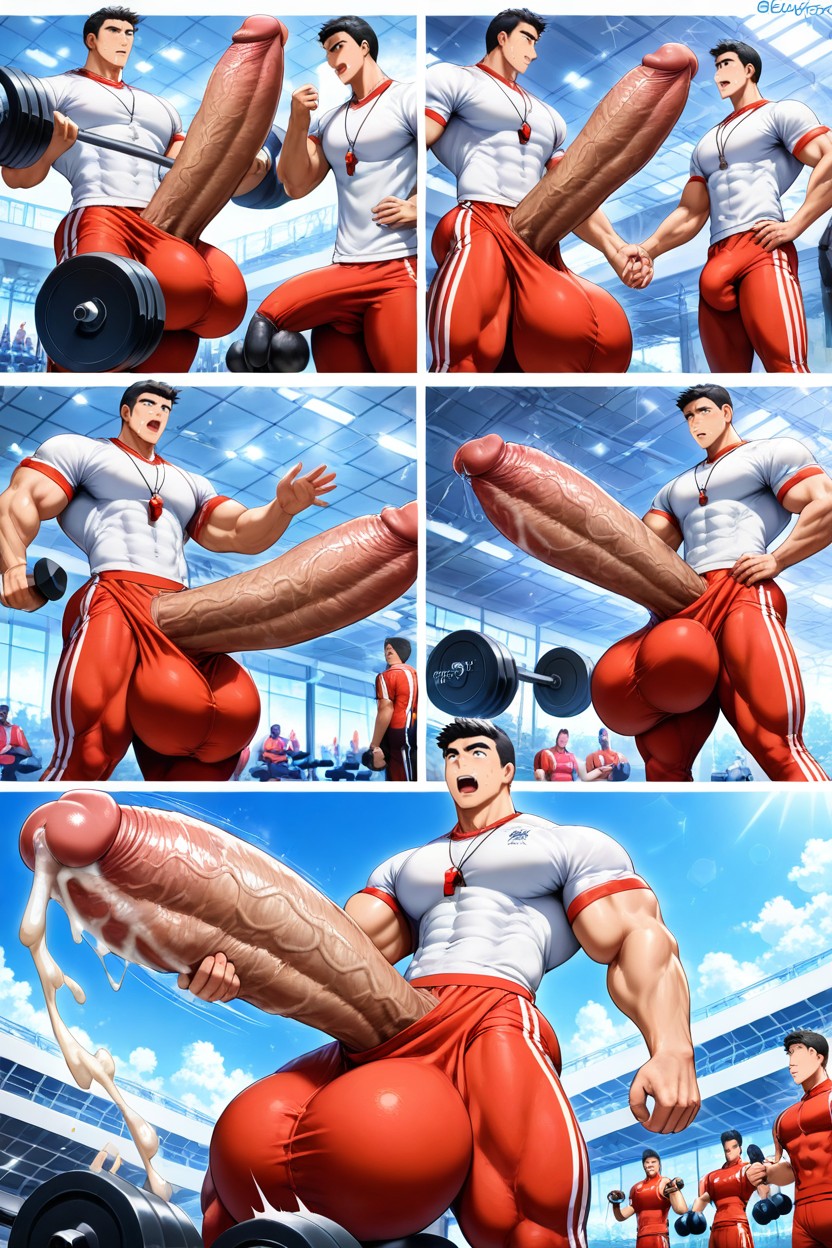 Fondling Balls, Синий Час, Gay ИИ гей порно