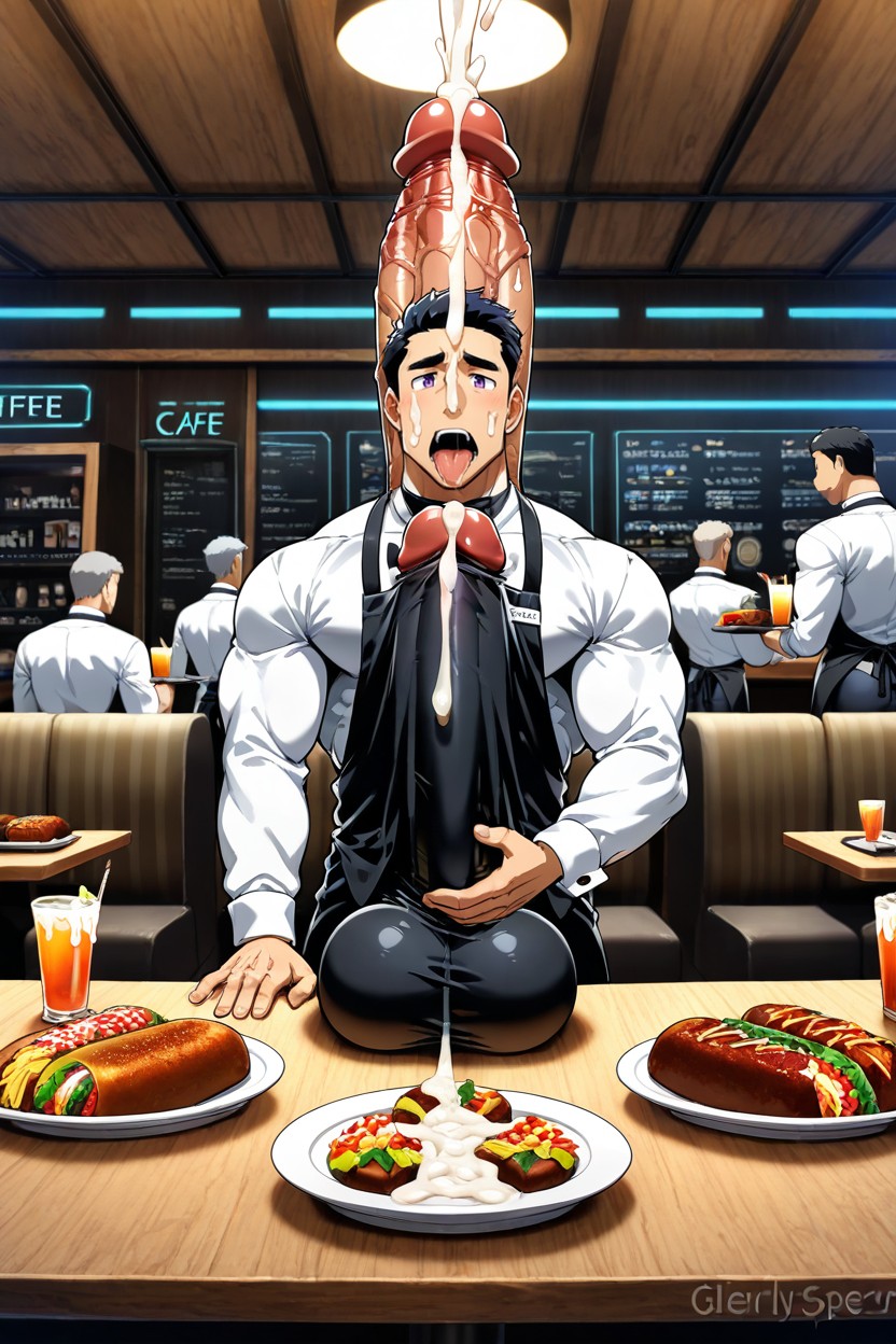 Fondling Balls, Correct Anatomy, Male Only 게이 AI 포르노