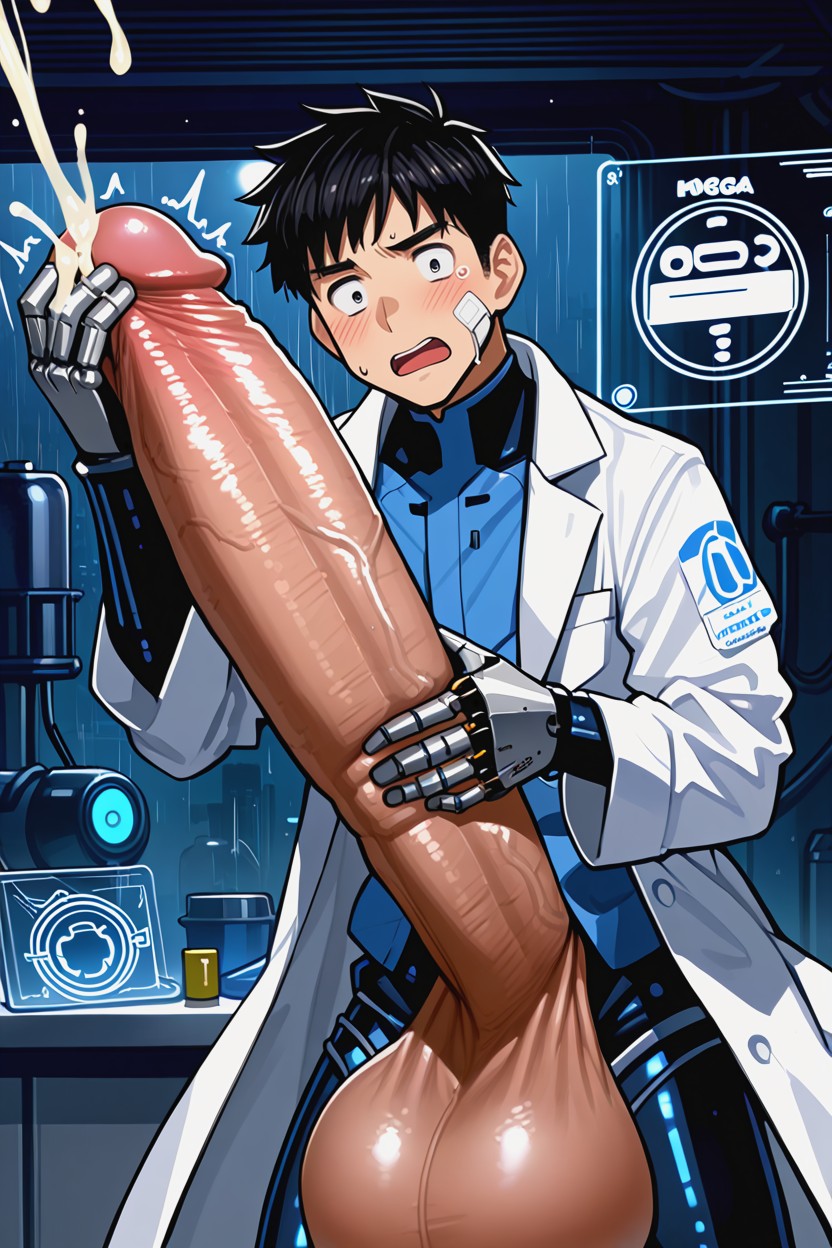 Modern, Milking, Bdsm Tied To Table 게이 AI 포르노
