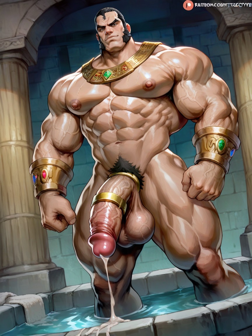 Glossy Skin, Waist, Realistic AI同性戀黃片