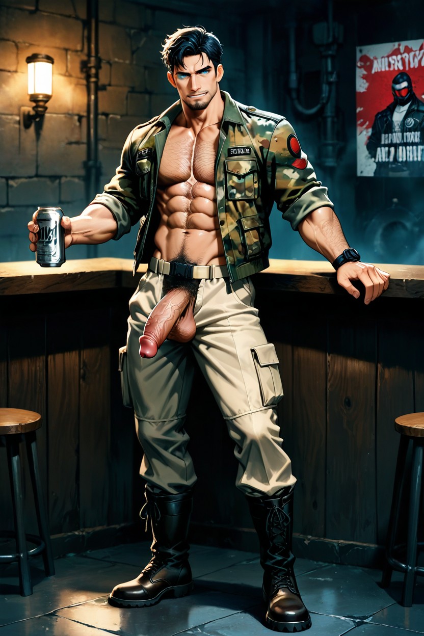 Full Body, Fit, Medium AI Gay Porn