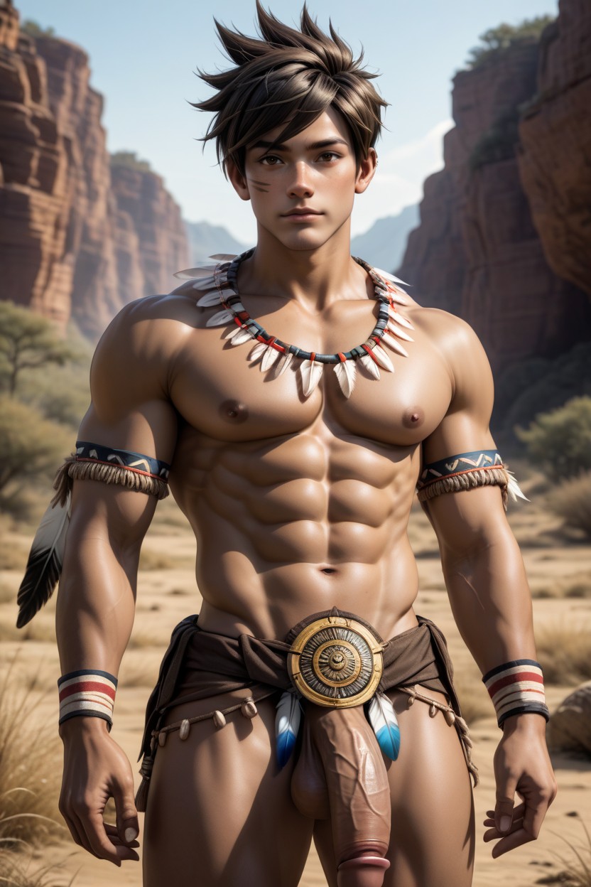 코스프레, Colonist, Fit Body 게이 AI 포르노
