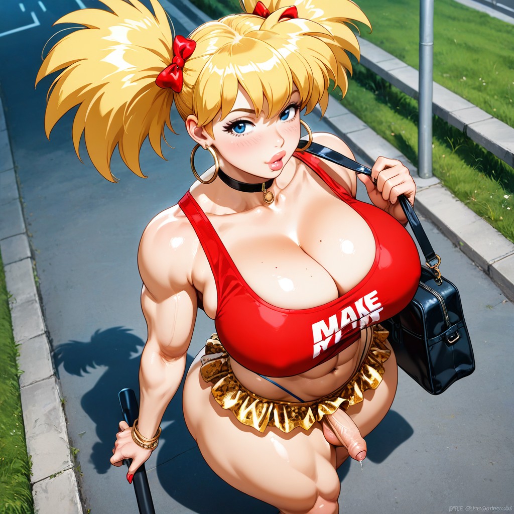 Bare Stomach, Very Sexy, Shemale 게이 AI 포르노