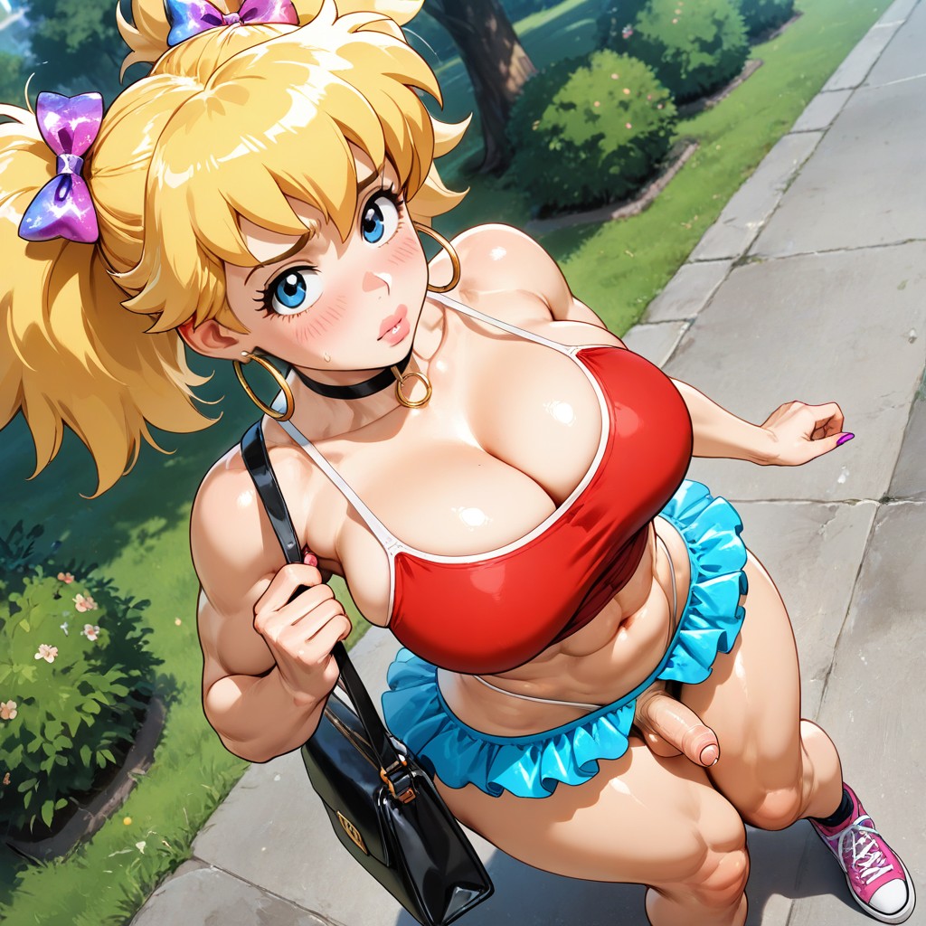 Blue Eyes, Manga-style, Fit AI Gay Porn