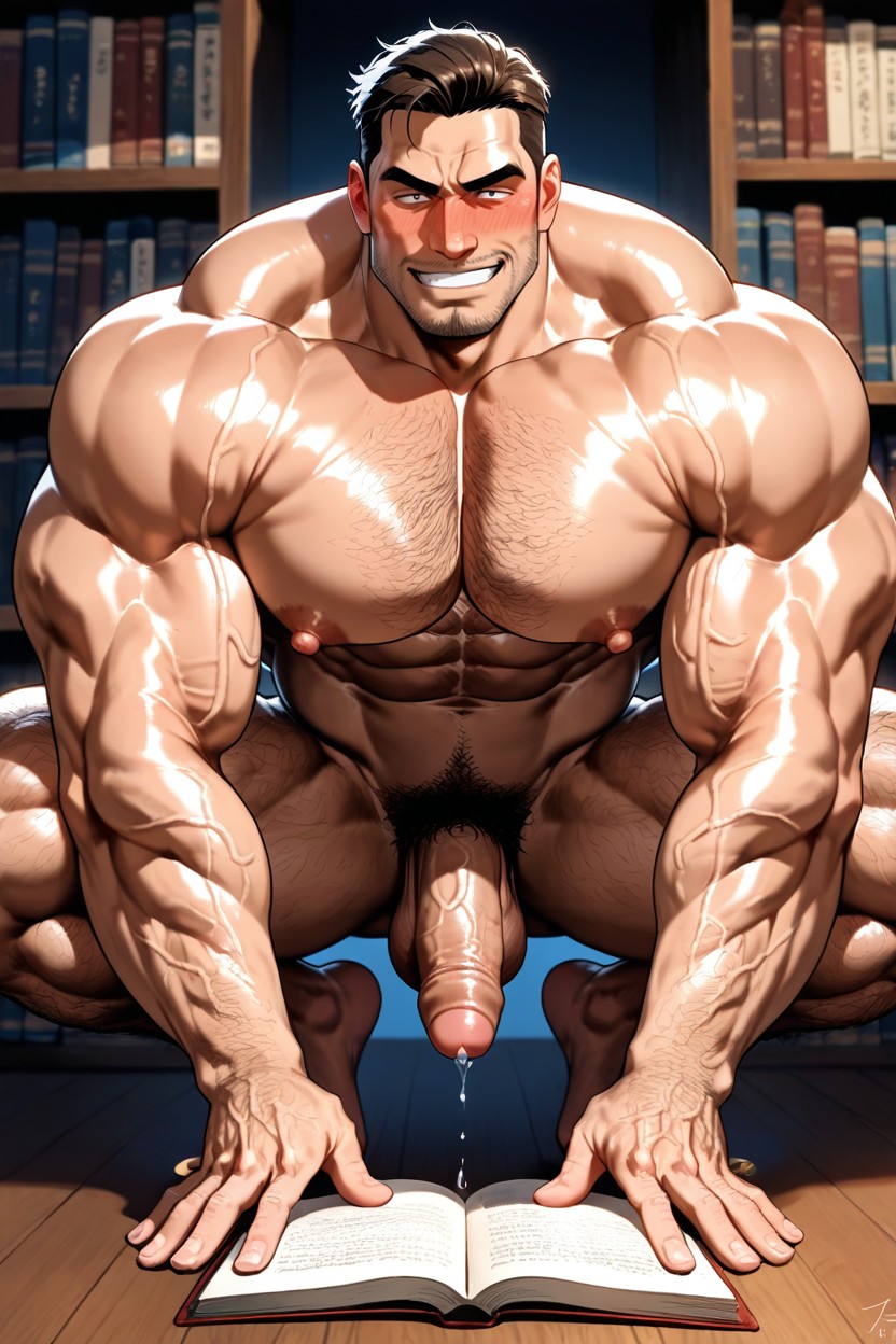 Hyper Nipples, No Tits, Picking Up A Book Porno IA Gay