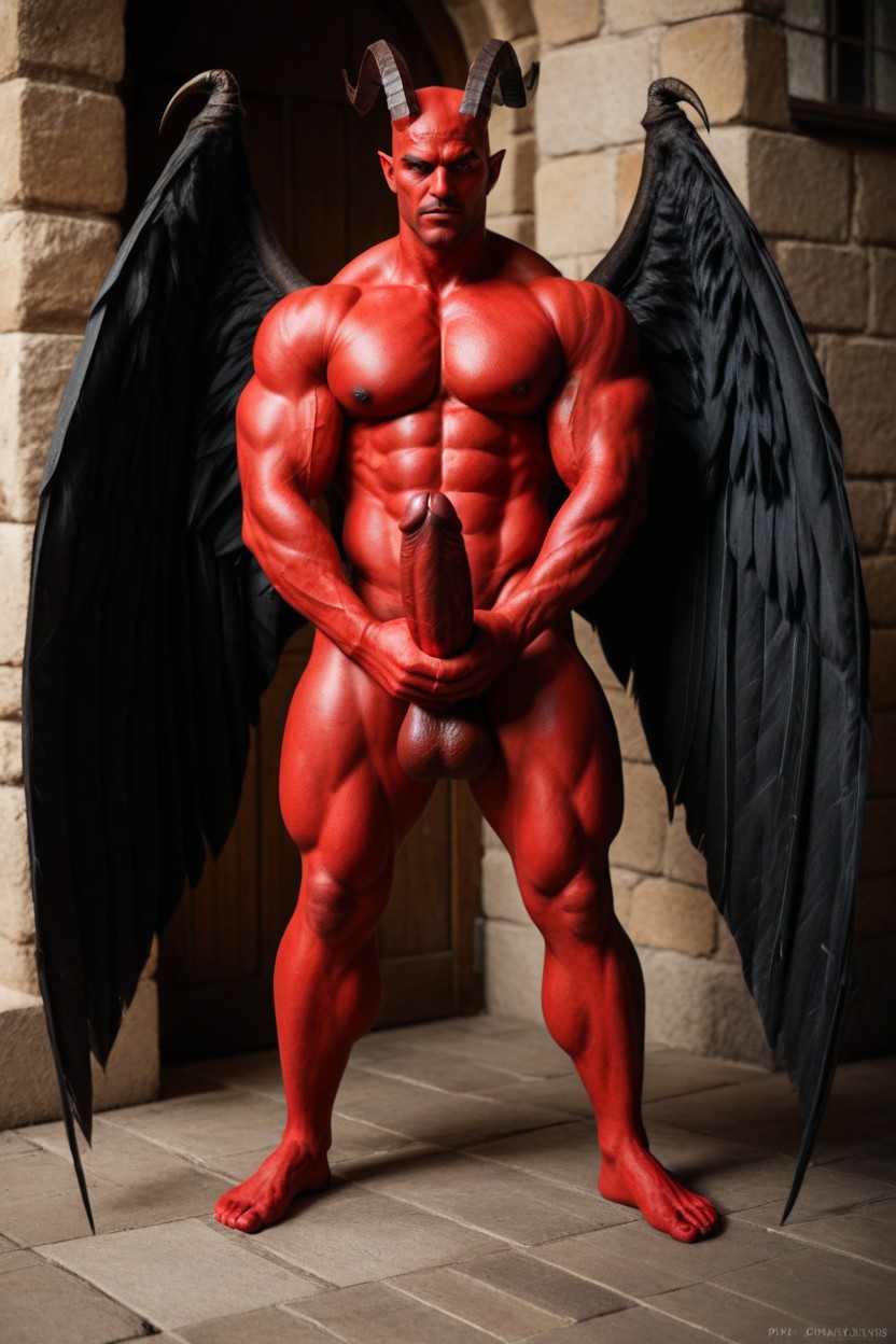 Nackt, Gigantic Enormous Biceps, Floating Down From Somewhere KI Schwulenporno