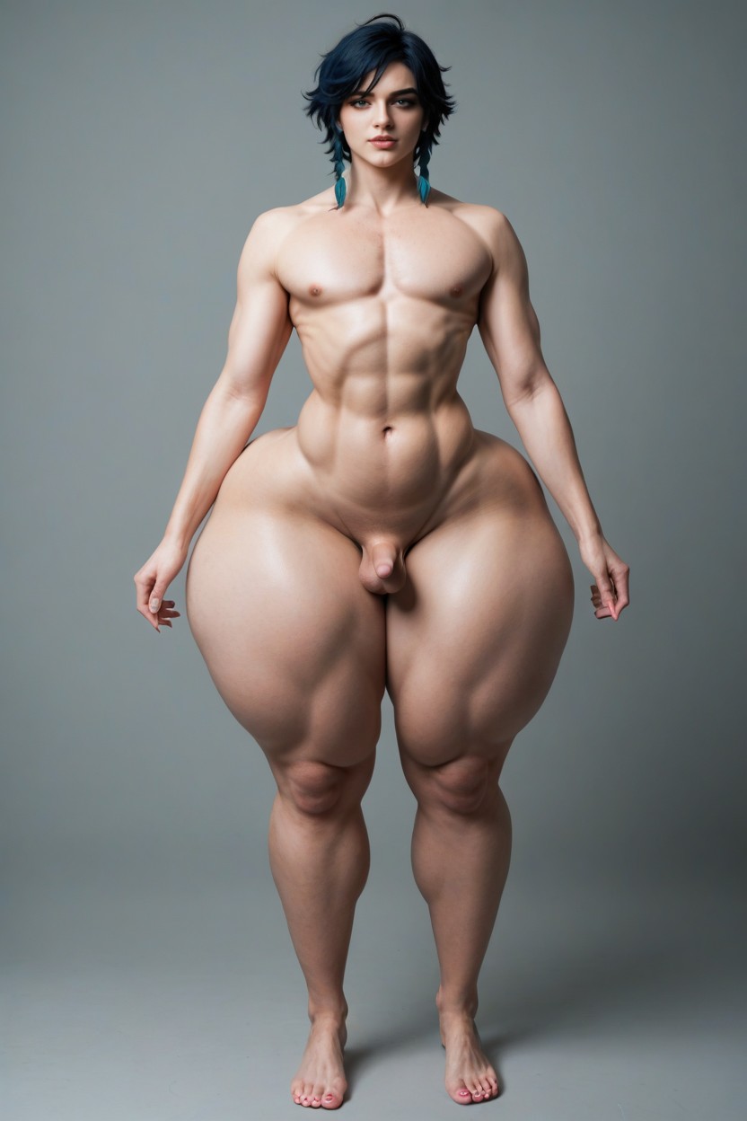 Lewdua Style, Hyper Wide Hips, Naughty Face AI同性戀黃片