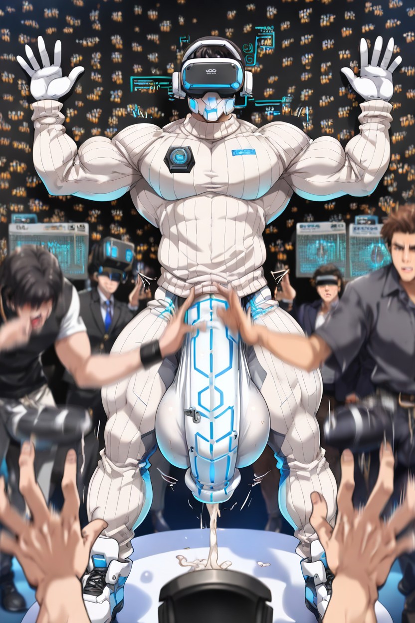 Handjob, Giant Glans Near Open Mouth, Hugging AI同性恋黄片